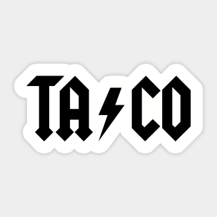 TACO Sticker